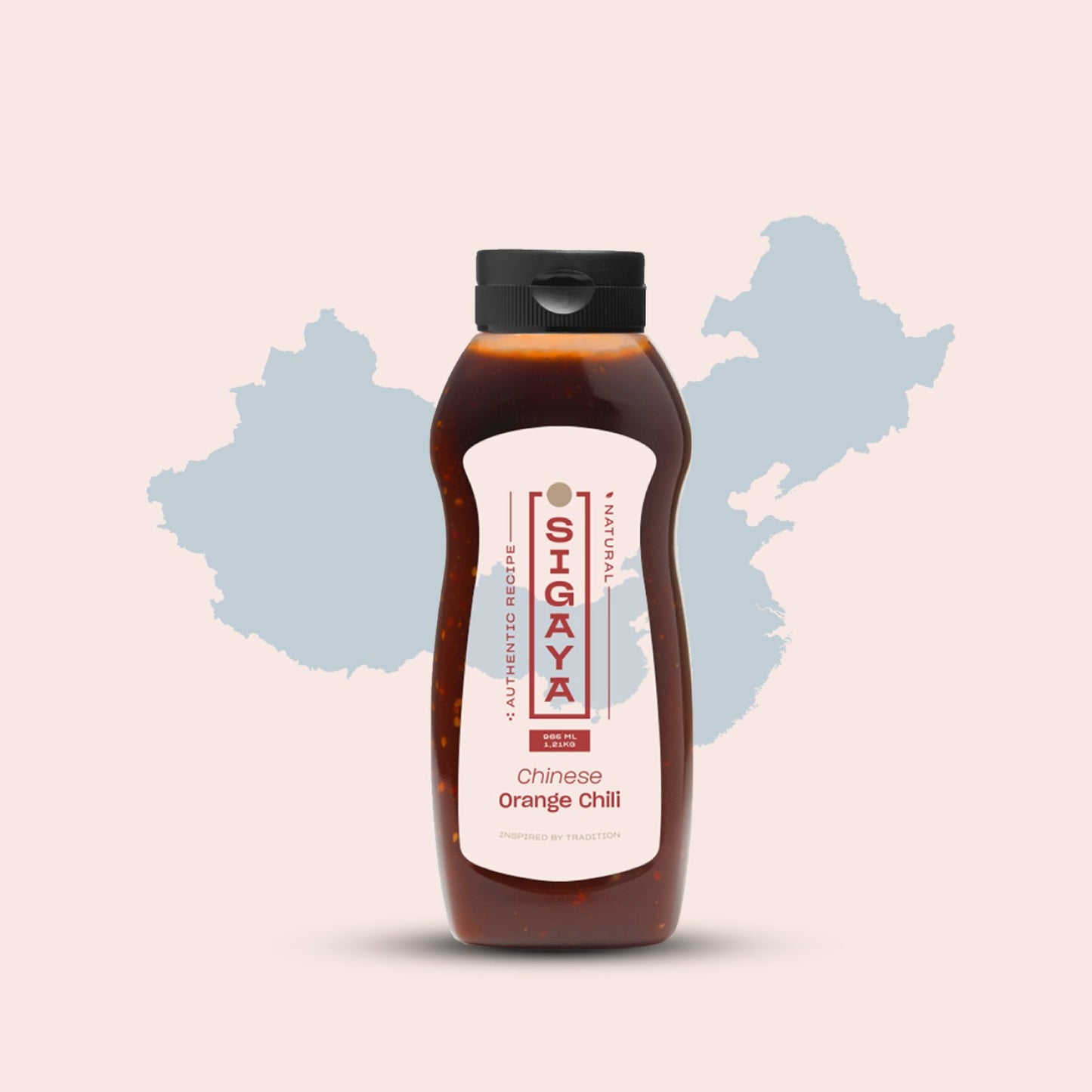 Chinese Orange Chili saus Sigaya