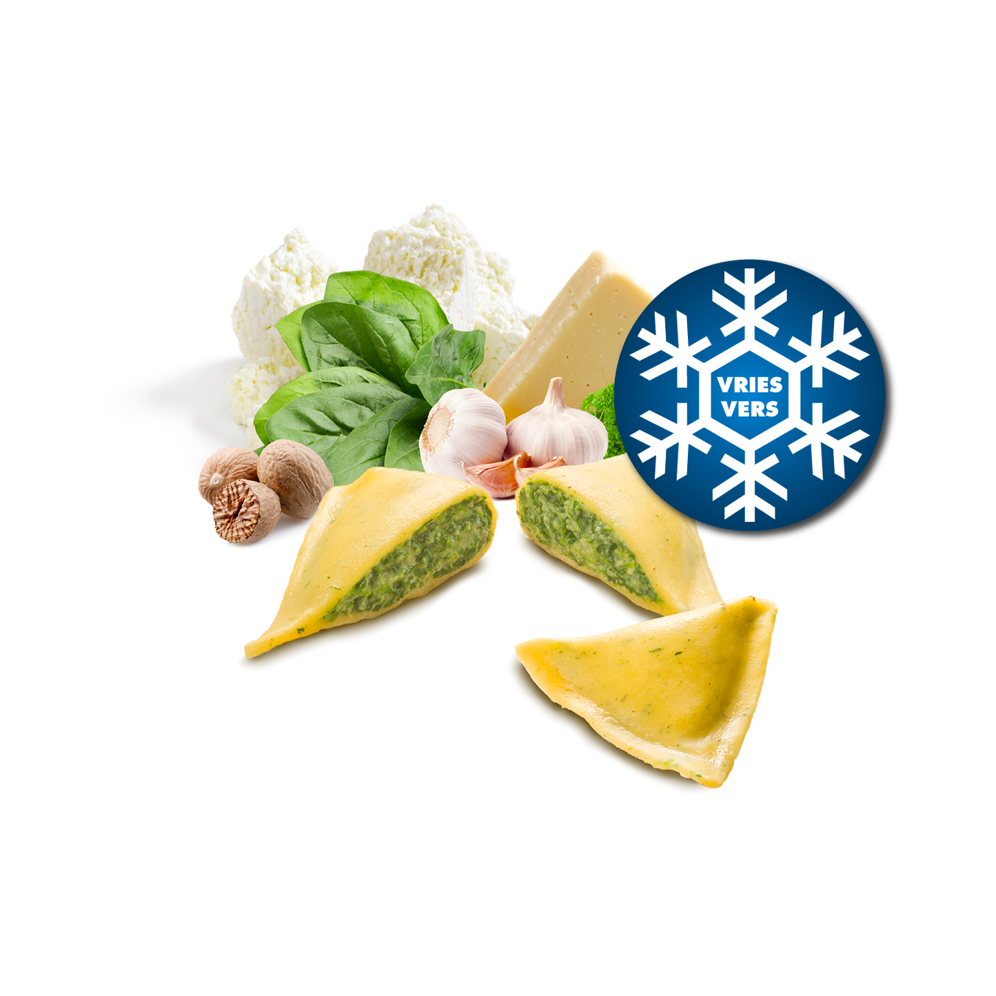Pansotti Bufalo Ricotta e Spinaci The Smiling Cook