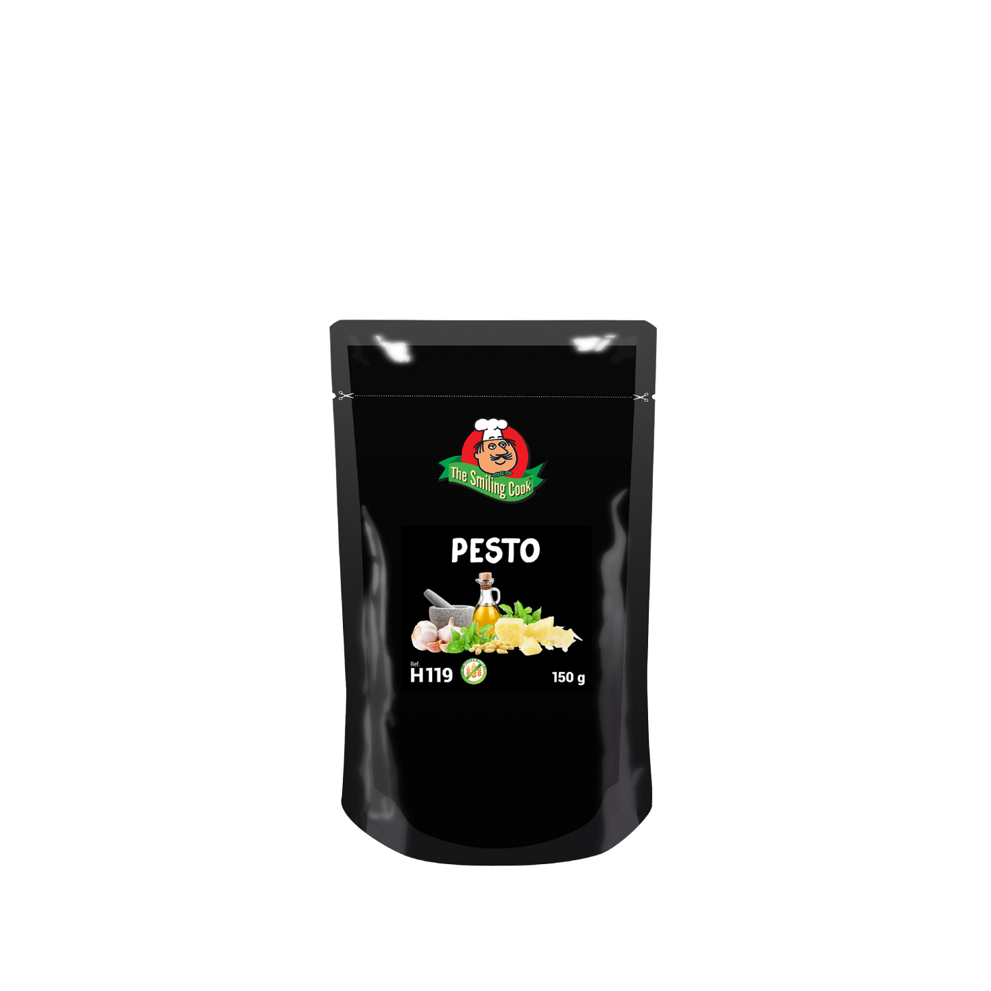 Pesto saus p.p. The Smiling Cook