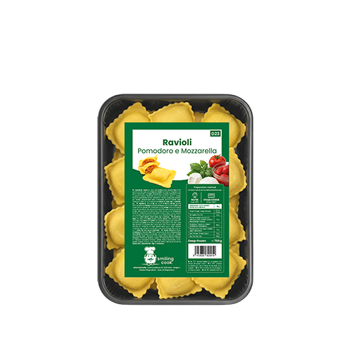 Ravioli Pomodoro e Mozzarella