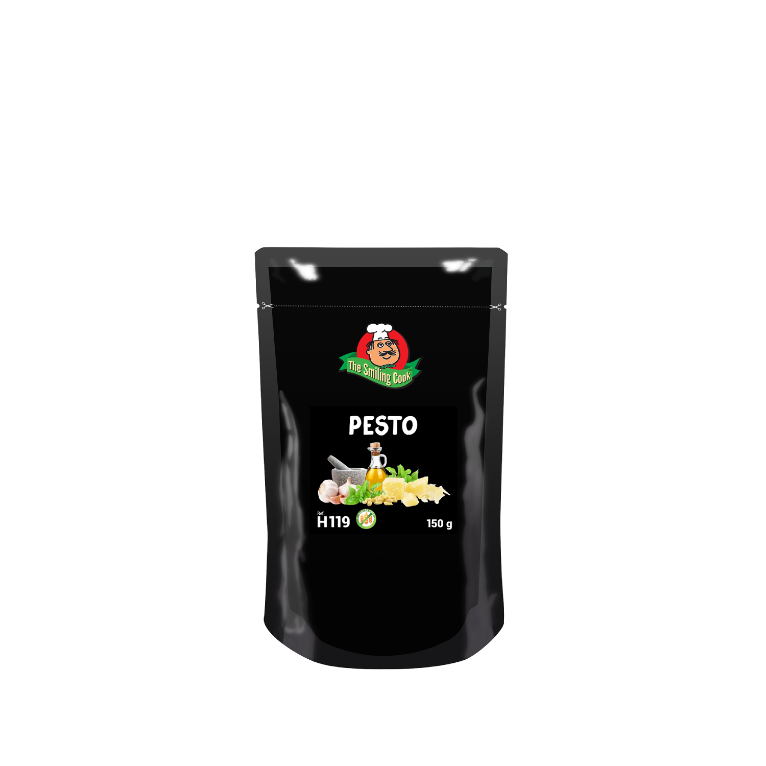 Pesto saus p.p. The Smiling Cook
