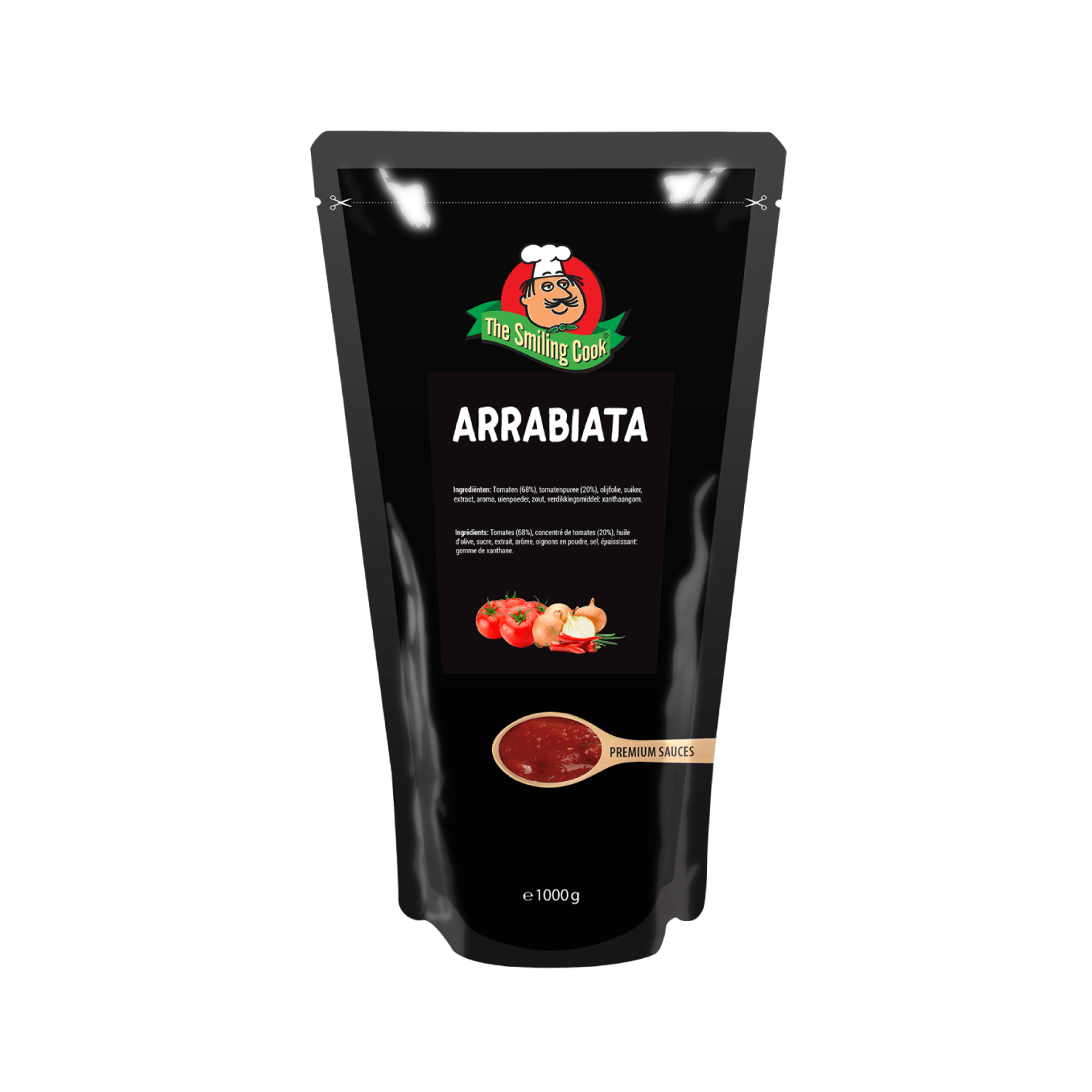 Arrabbiata saus The Smiling Cook